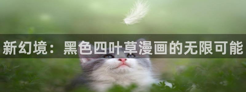 羞羞漫画全集阅读：新幻境：黑色四叶草漫画的无限可能