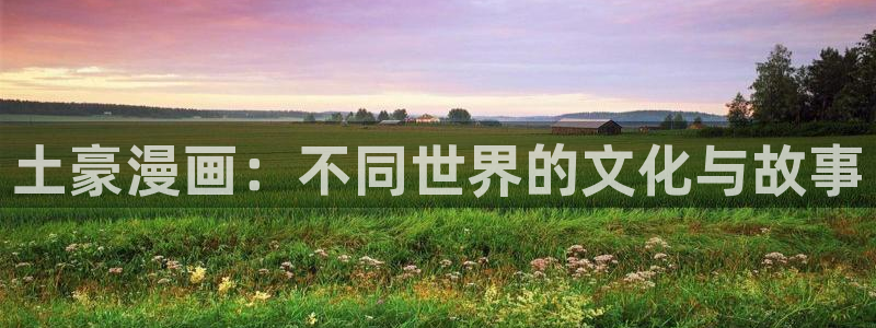 羞羞漫画首页免费在线观看：土豪漫画：不同世界的文化与故事